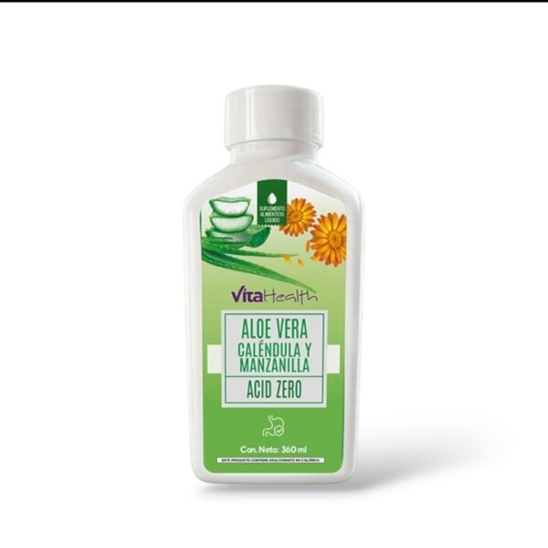 Suspensión antiácido aloe vera y caléndula